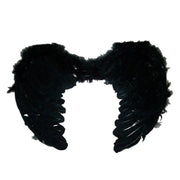 Large feather angel wings assorted colours - Blue V922-AWD-A130-ANGWIN-BLUE