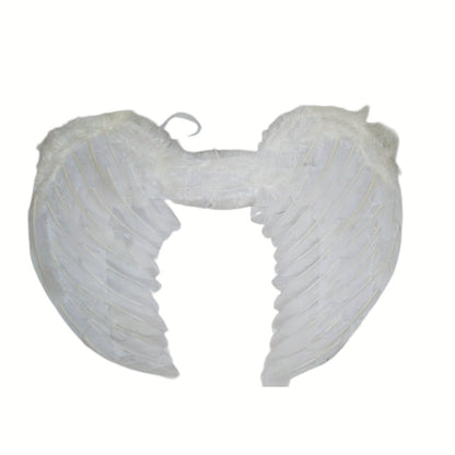 Large feather angel wings assorted colours - Green V922-AWD-A130-ANGWIN-GREEN