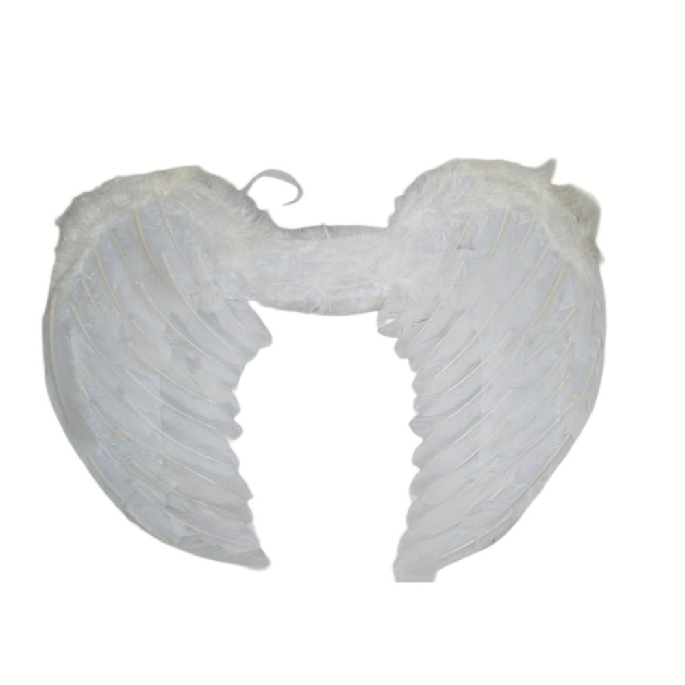 Large feather angel wings assorted colours - Green V922-AWD-A130-ANGWIN-GREEN