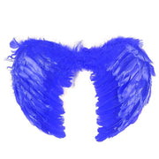 Large feather angel wings assorted colours - Green V922-AWD-A130-ANGWIN-GREEN