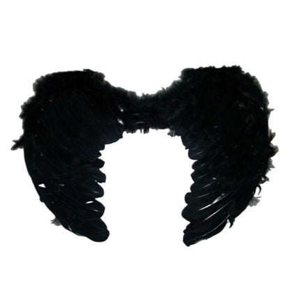 Large feather angel wings assorted colours - Light pink V922-AWD-A130-ANGWIN-LIGHT PINK