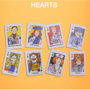 Crazy Eight Hearts Old Maid Fish Educational children card games - Set of 4 Assorted V922-AWD-B0103-CARGAM-AST