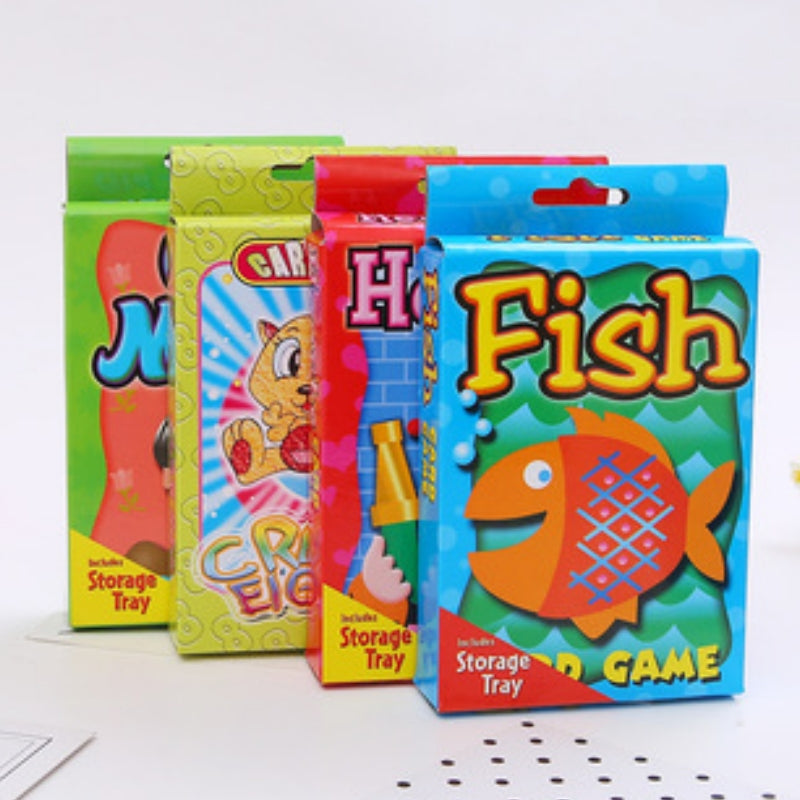 Crazy Eight Hearts Old Maid Fish Educational children card games - Fish V922-AWD-B0103-CARGAM-F