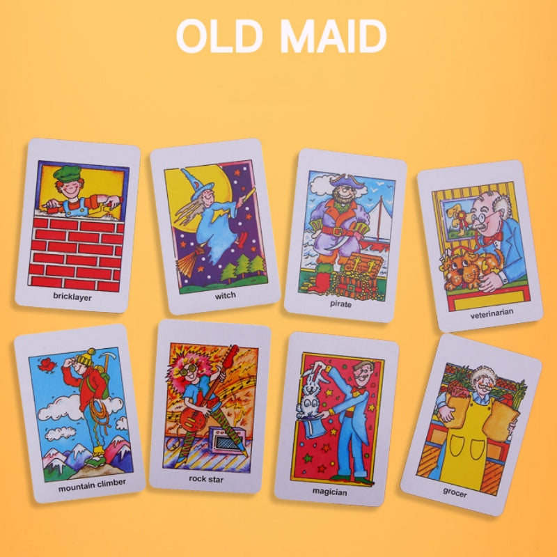 Crazy Eight Hearts Old Maid Fish Educational children card games - Fish V922-AWD-B0103-CARGAM-F