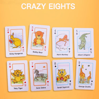 Crazy Eight Hearts Old Maid Fish Educational children card games - Fish V922-AWD-B0103-CARGAM-F