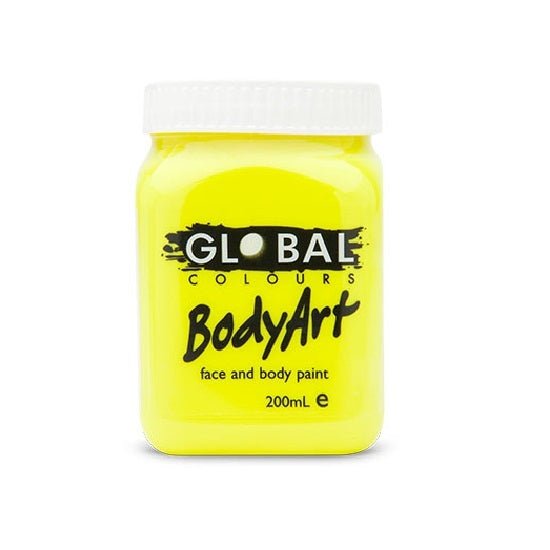 Global Colours BodyArt Face and body paint in Jar 200ml Performance quality - Deep Green V922-AWD-B0231-FPJGR