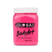 Global Colours BodyArt Face and body paint in Jar 200ml Performance quality - Deep Green V922-AWD-B0231-FPJGR