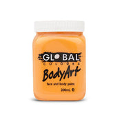 Global Colours BodyArt Face and body paint in Jar 200ml Performance quality - Deep Green V922-AWD-B0231-FPJGR