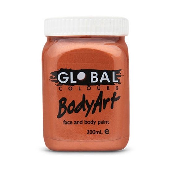Global Colours BodyArt Face and body paint in Jar 200ml Performance quality - Deep Green V922-AWD-B0231-FPJGR