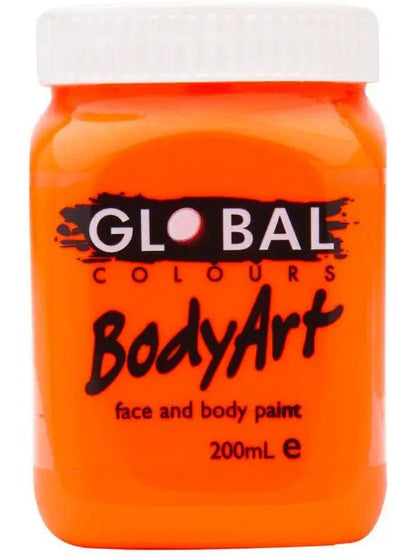 Global Colours BodyArt Face and body paint in Jar 200ml Performance quality - Deep Green V922-AWD-B0231-FPJGR