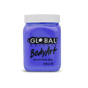 Global Colours BodyArt Face and body paint in Jar 200ml Performance quality - Deep Green V922-AWD-B0231-FPJGR