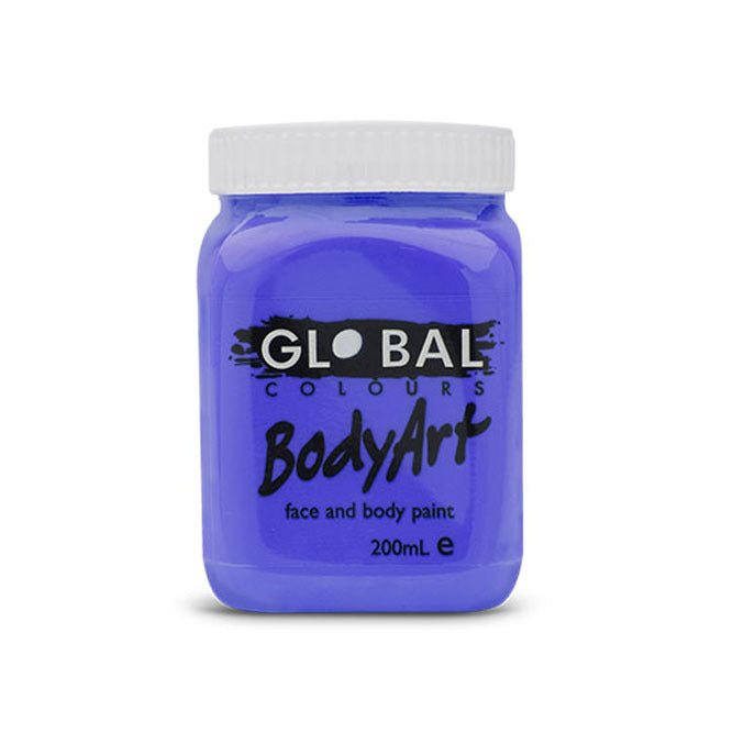 Global Colours BodyArt Face and body paint in Jar 200ml Performance quality - Deep Green V922-AWD-B0231-FPJGR