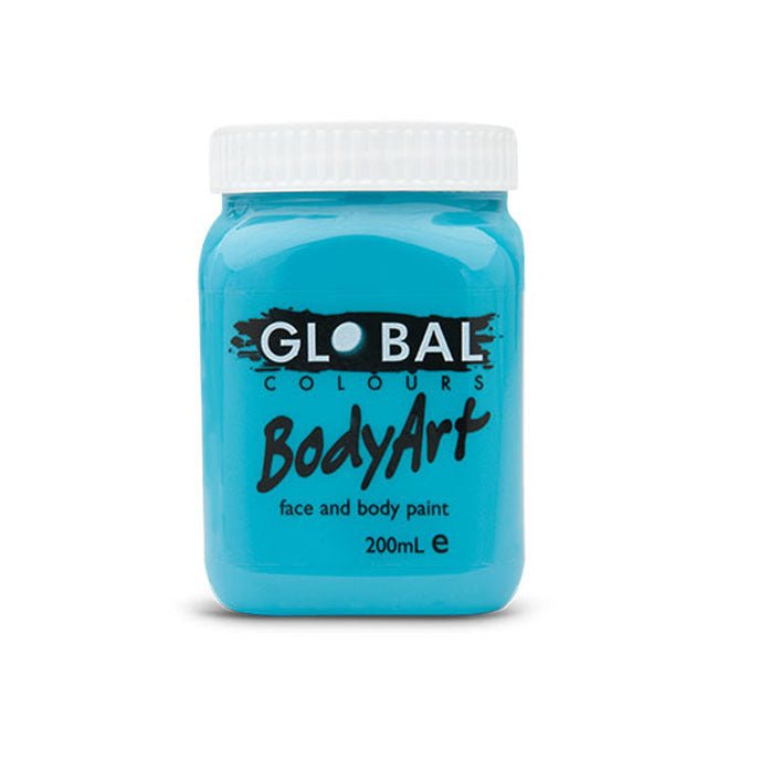 Global Colours BodyArt Face and body paint in Jar 200ml Performance quality - Deep Green V922-AWD-B0231-FPJGR