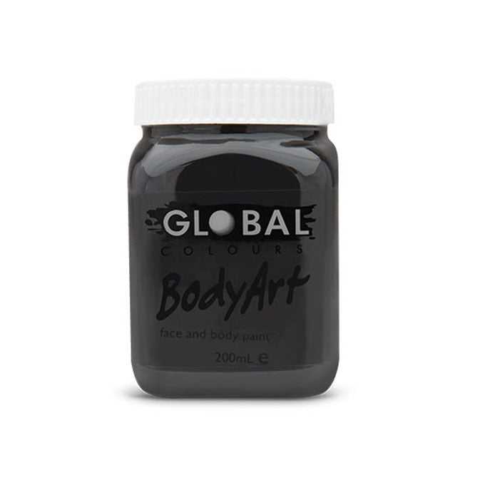 Global Colours BodyArt Face and body paint in Jar 200ml Performance quality - Deep Green V922-AWD-B0231-FPJGR