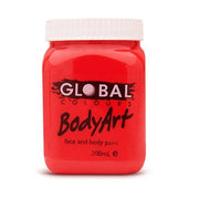 Global Colours BodyArt Face and body paint in Jar 200ml Performance quality - Deep Green V922-AWD-B0231-FPJGR