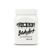 Global Colours BodyArt Face and body paint in Jar 200ml Performance quality - Deep Green V922-AWD-B0231-FPJGR