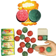 4 packs of HAND BLASTER-Spark Ball Popping Blaster Ball Board Cannon Pop-on-Bump. V922-AWD-B0301-HANBLA