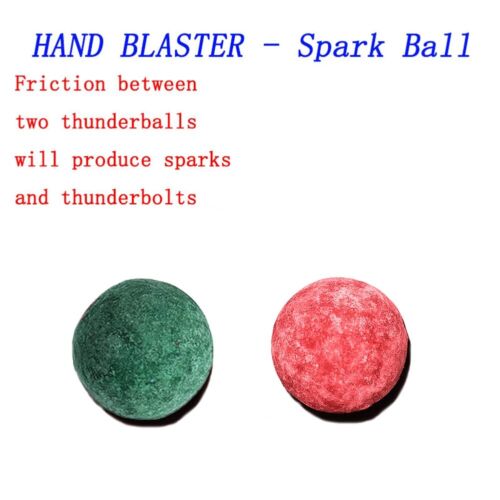 4 packs of HAND BLASTER-Spark Ball Popping Blaster Ball Board Cannon Pop-on-Bump. V922-AWD-B0301-HANBLA