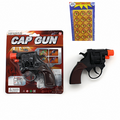 2 Pcs of MINI CAP GUN (11x8CM) ON CARD plus 144Pcs free 8 ring caps V922-AWD-B042-GUNSUP-M