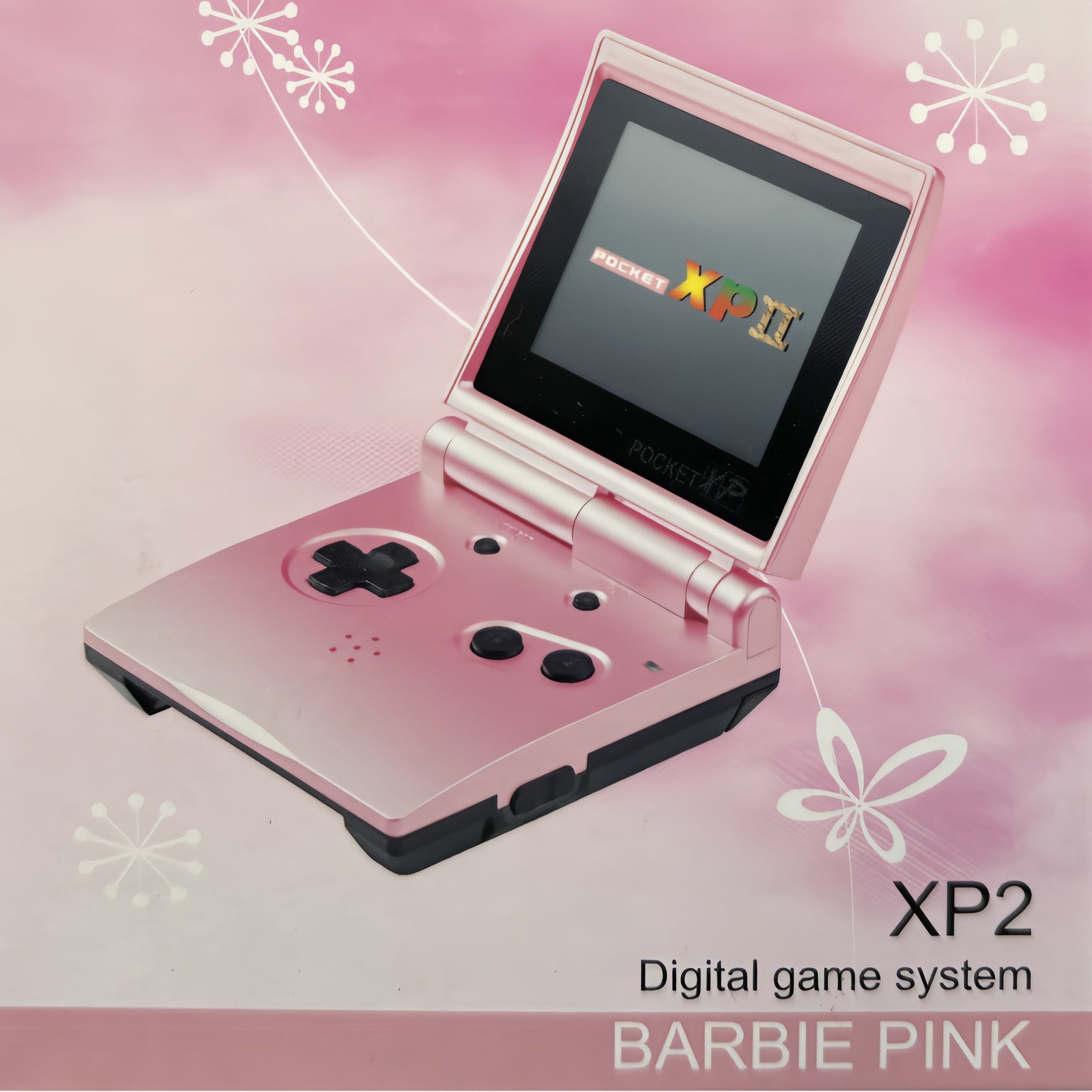 Pocket XP 2 Handheld Game Console - Built-in Classic Games, Game Boy Style, Portable Retro Gaming - Blue V922-AWD-B042-POCKETXP-B