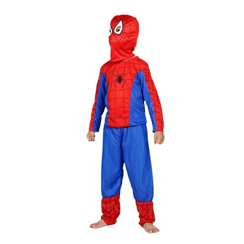 KIDS COSTUME SPIDERMAN - Medium-115~125cm V922-AWD-B0812-COSSPIR-M