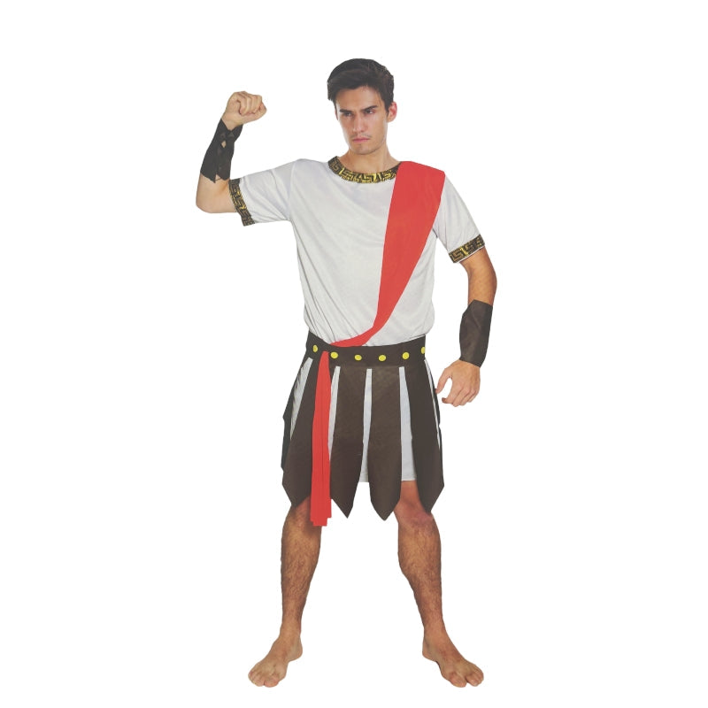 Men's Caesar Costume Roman Fancy Dress Party V922-AWD-B0825-COSCASA