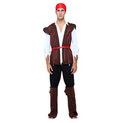 Caribbean Pirate man Costume V922-AWD-B0903-COSPIRM