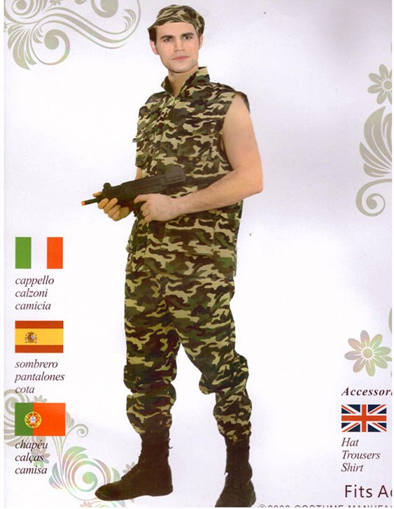 Battle-Ready Brave Soldier Costume - Command Respect! V922-AWD-B0912-COSBRAS