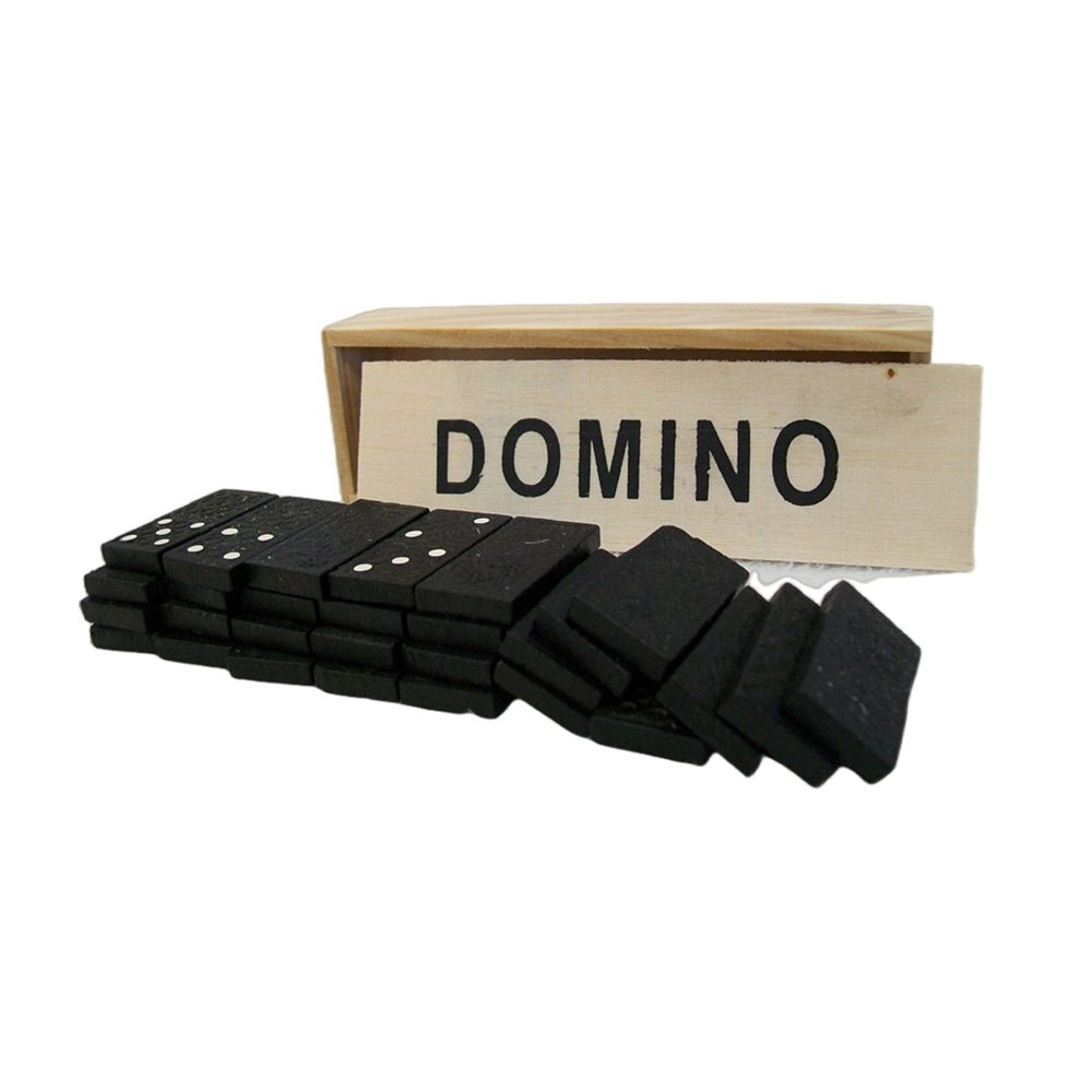3 sets of wooden dominos V922-AWD-C0231-DOMINO