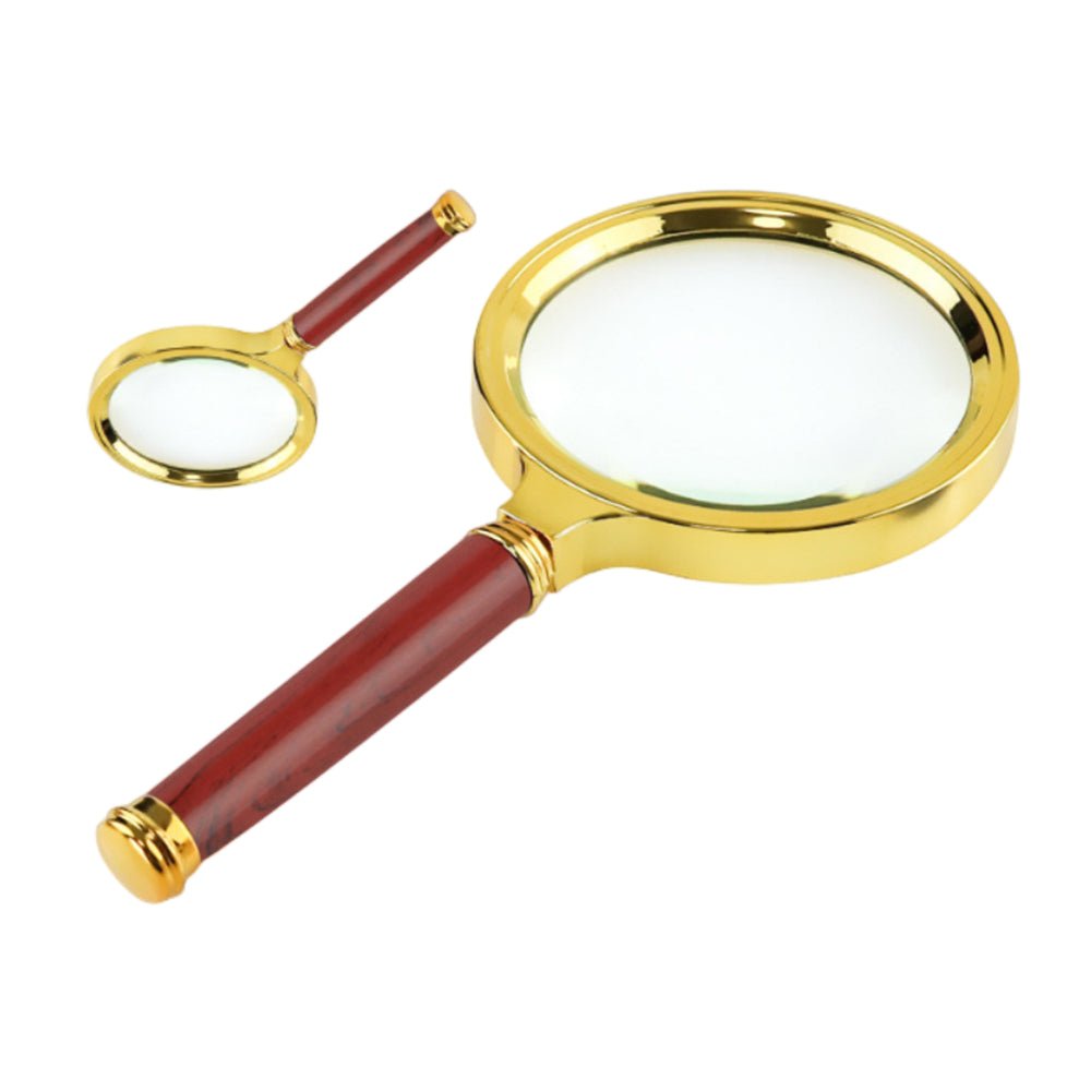 90mm Magnifying Glasses with Handle 10X V922-AWD-C0311-MAGGLA90