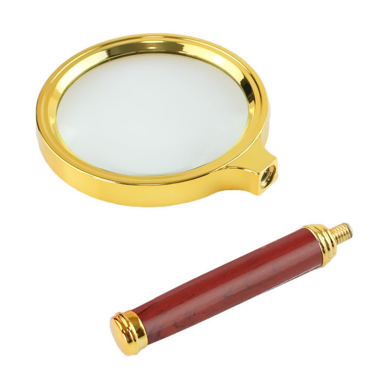 90mm Magnifying Glasses with Handle 10X V922-AWD-C0311-MAGGLA90