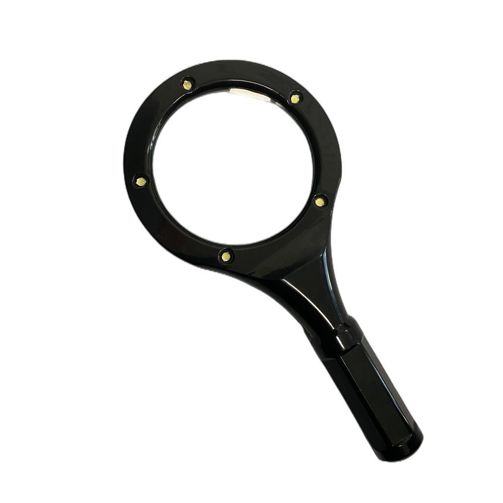 LED Hand-Held 66mm Magnifying Glasses with high brightness V922-AWD-C0332-LUMMAG