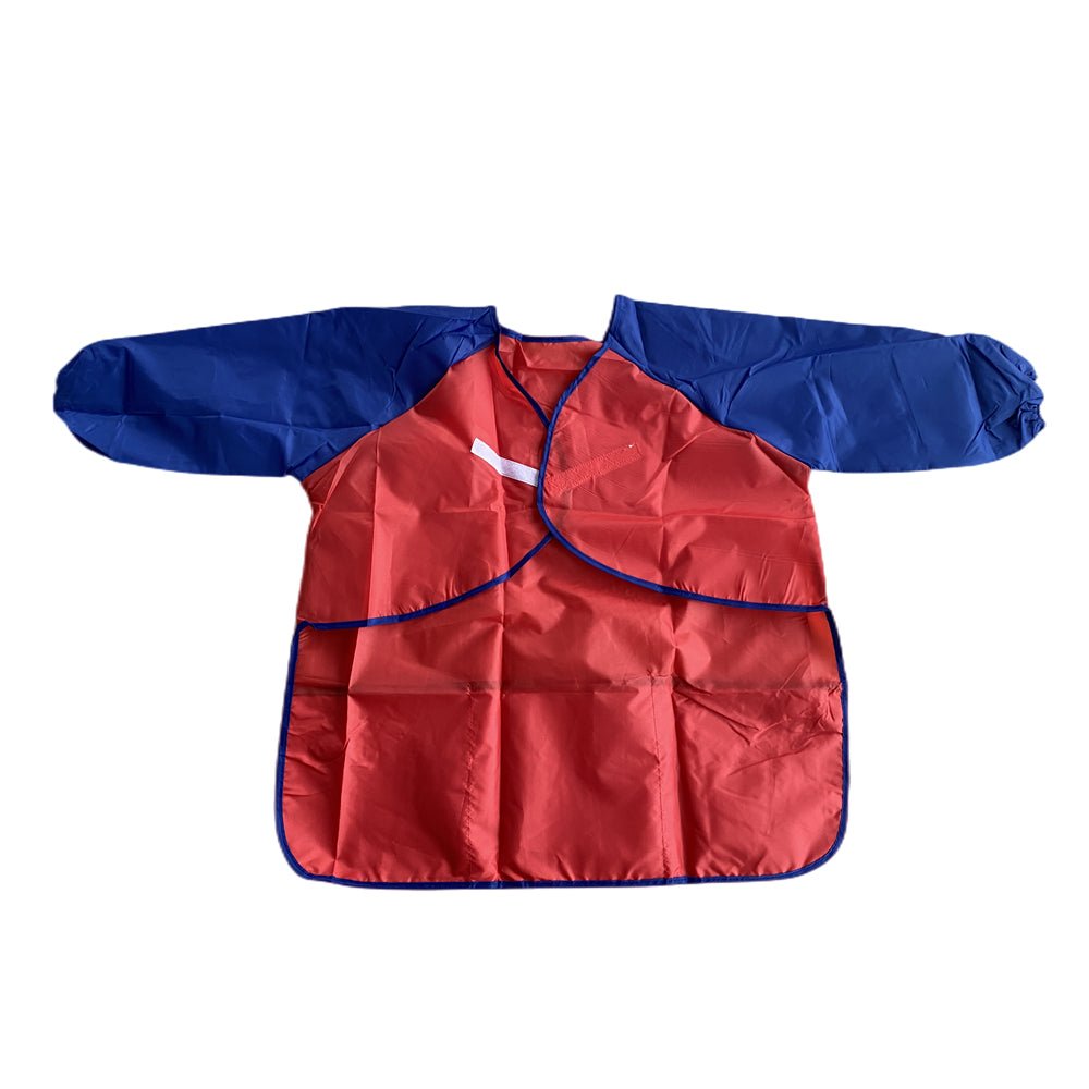 Long Sleeve Kids Apron, for Drawing Painting Waterproof Smock Craft Art 6~10Yrs V922-AWD-C0421-KIDSAPR