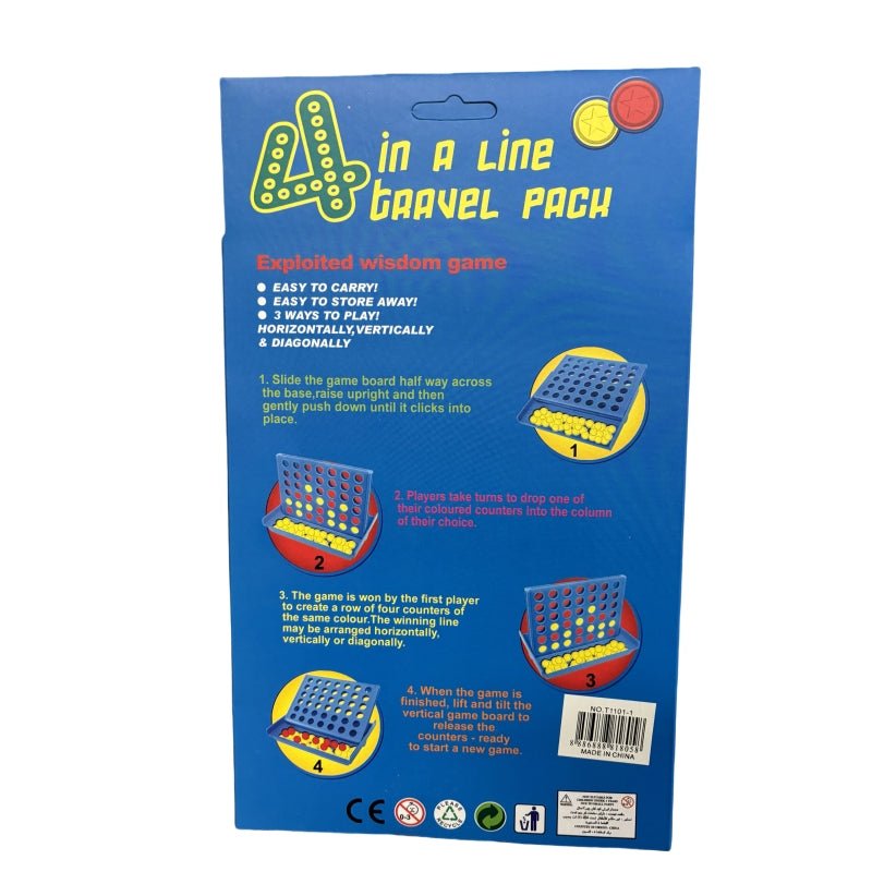4 in a Row Travel Game V922-AWD-C0421-TRAPAC