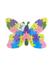 WOODEN ANIMAL PUZZLES ALPHABET AND NUMBER ASSORTED - Snake V922-AWD-C0741-WOOASTO-3