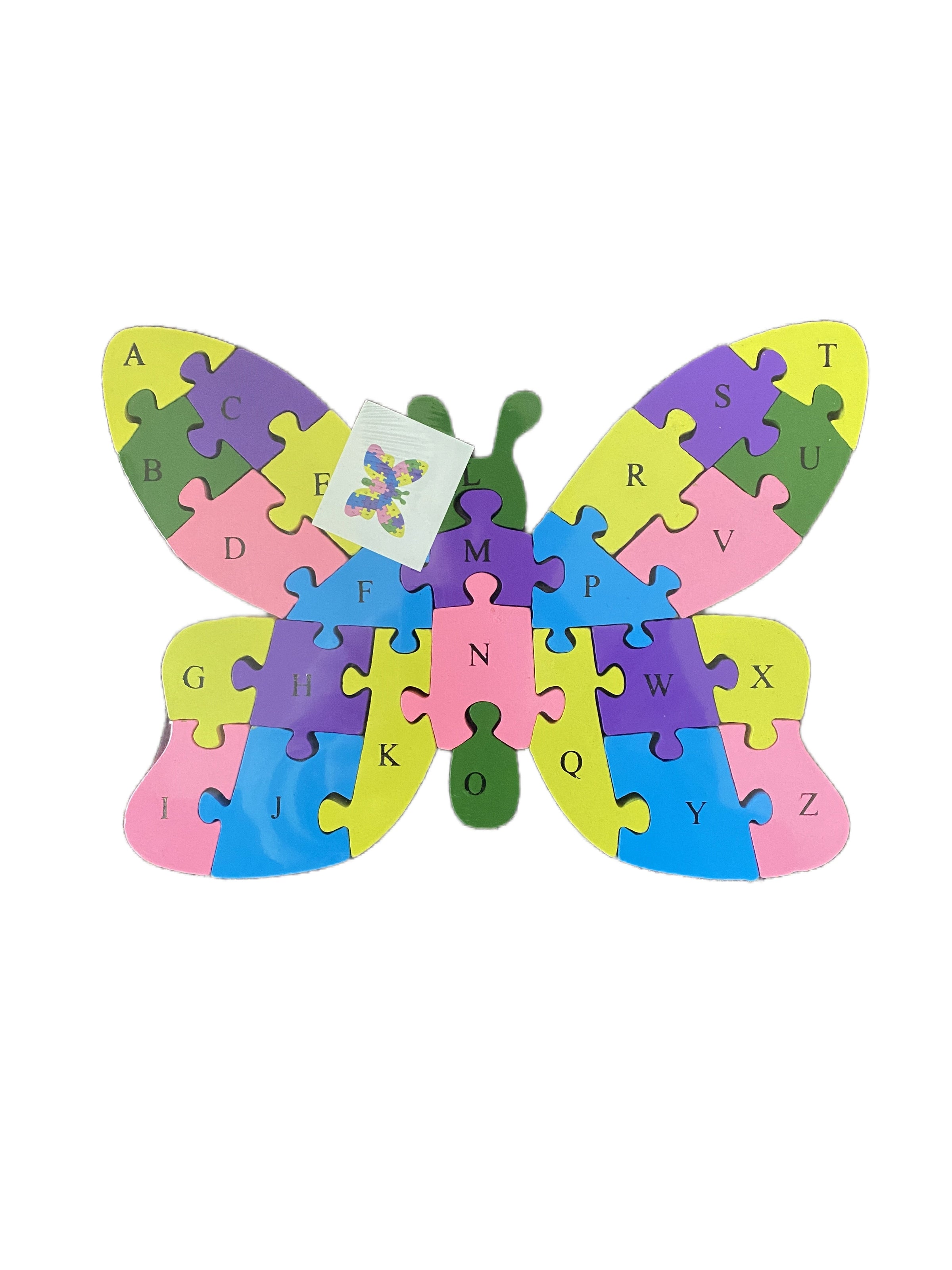 WOODEN ANIMAL PUZZLES ALPHABET AND NUMBER ASSORTED - Owl V922-AWD-C0741-WOOASTO-4