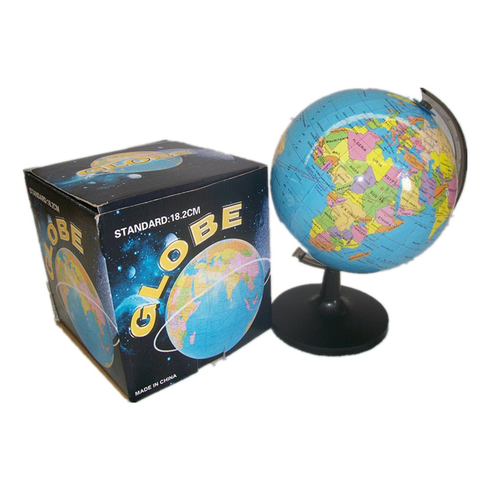 World globe with stand Diameter 18.2cm V922-AWD-C0831-WORGLOL