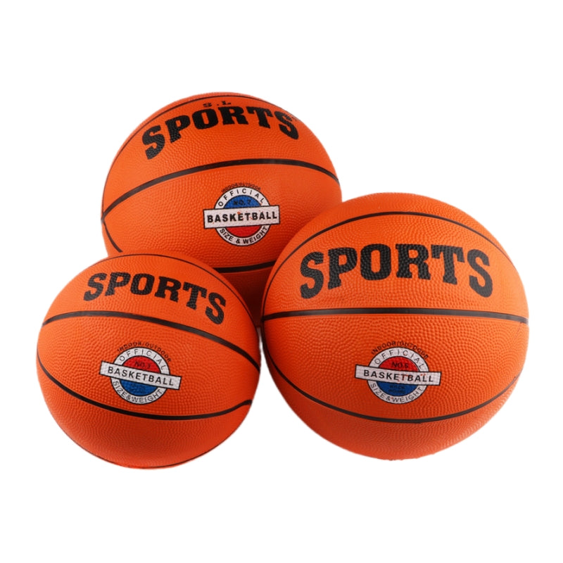 Standard Size 7 Rubber Basketball Training basketball V922-AWD-C1001-BASBAL