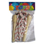 3x Skipping rope with wooden handles V922-AWD-C1001-SKIROP