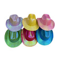 Holographic Cowboy Party Hat (Adult Size) - Rose V922-AWD-C1133-HAT215-R