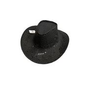 Sequin Cowboy Hat party hat - Pink V922-AWD-C1133-HAT217-P