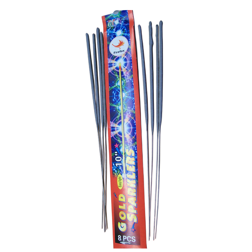 6x Sparkler packs-10" V922-AWD-C1214-SPAR10G