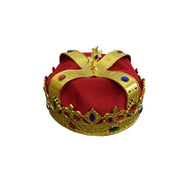 Deluxe Kings or Queens Crown Hat with Gems V922-AWD-C1331-HATKIN