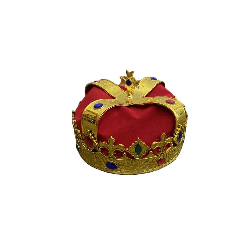 Deluxe Kings or Queens Crown Hat with Gems V922-AWD-C1331-HATKIN