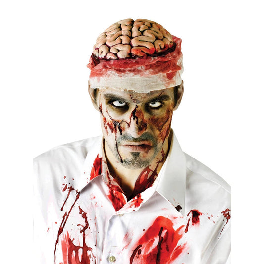 Halloween Costume Bloody Brain Zombie Headpiece Monster Costume V922-AWD-C1423-BLOBRA