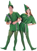 Peter Pan Fancy Dress Up Party Costume Elf Robin Hood Peter Pan Adult Unisex V922-AWD-C1512-COSPAN