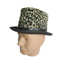 Leopard print tophat V922-AWD-C153-HATLEO