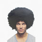 Large gold Afro wig V922-AWD-C1621-WIG446G