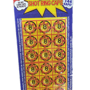 8 shots toy cap gun with 144 free caps - Gold V922-AWD-CAPGUNL-A0202