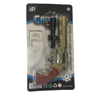 8 shots toy cap gun with 144 free caps - Gold V922-AWD-CAPGUNL-A0202